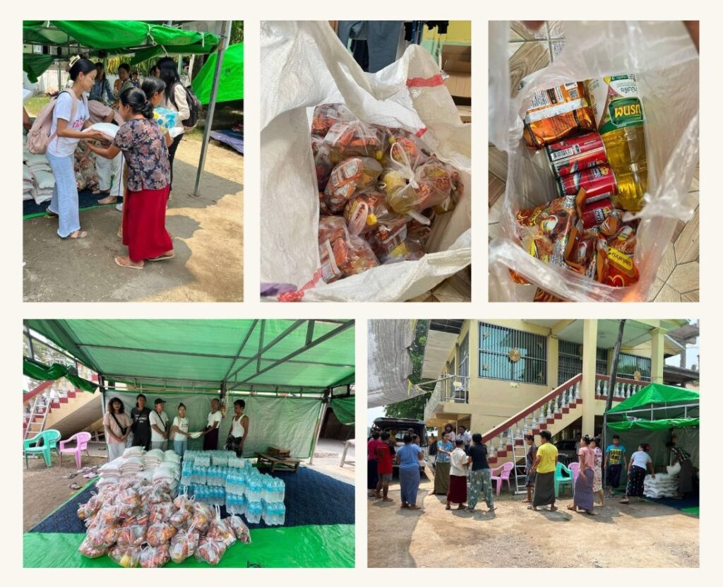 Embracing the Seasons - May 2025 4 Mandalay Earthquake Relief Update 1